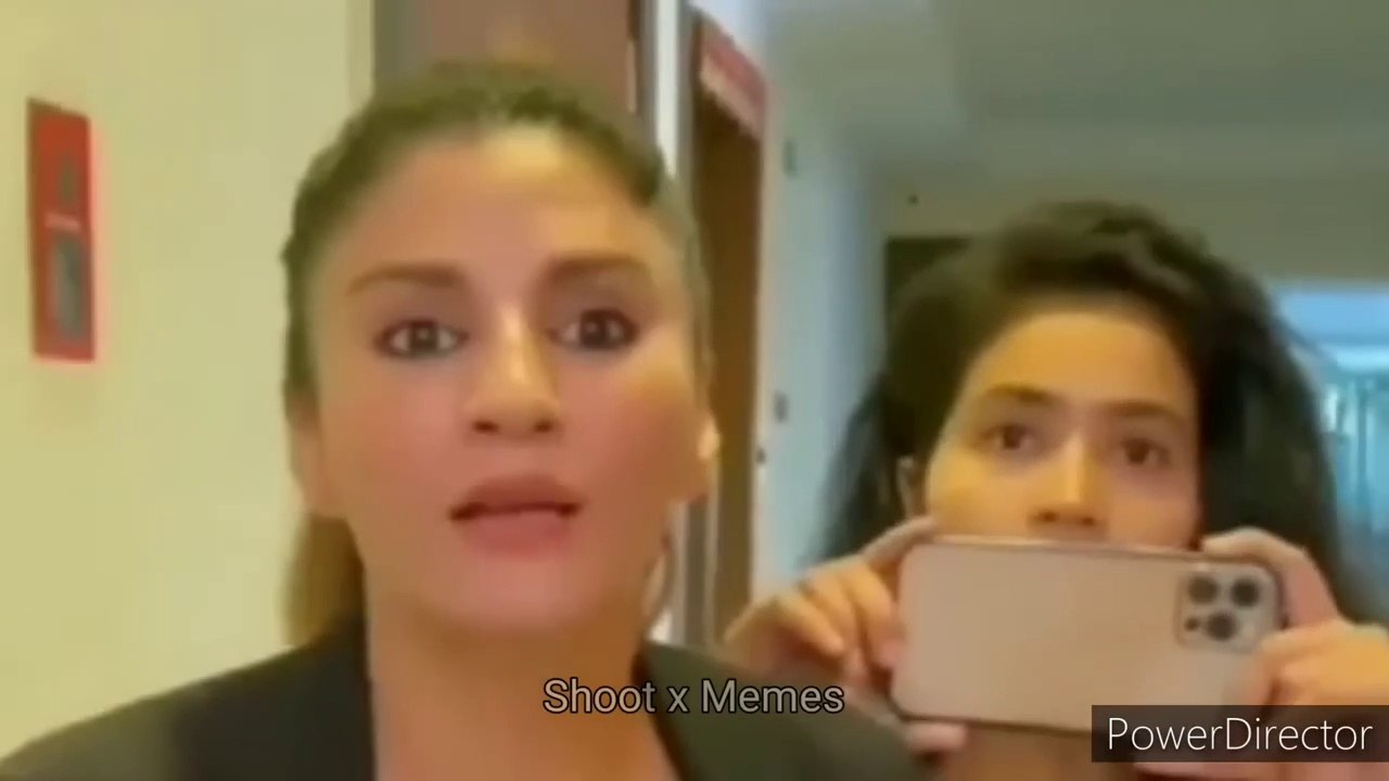 Would not have seen the movement of these girls. Papa's angel is flying in the air. watch till the end |Trending Memes _ Indian Memes Compilation