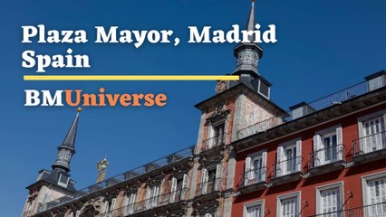 Travel to Plaza Mayor, Madrid-Spain