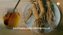 تعرف على فوائد الجنسنج مع العسل