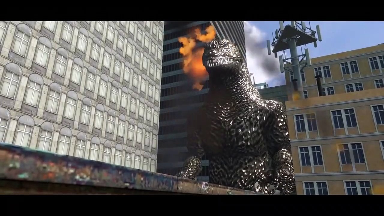 [SFM] Godzilla vs Wolverine - Battle in the Movies