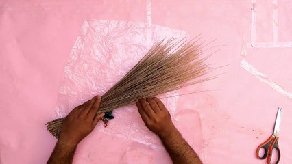 How to make a kite at home with plastic bag - Transparent invisible kite Flying Test