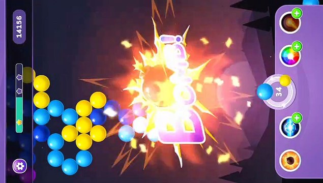 #Bubble Shooter Rainbow Level 1181-1190. Good PLAY