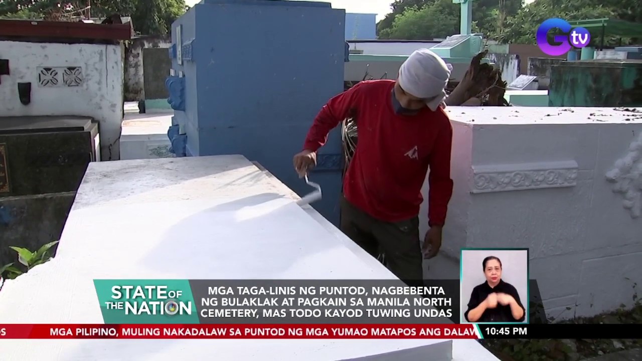 Mga taga-linis ng puntod, nagbebenta ng bulaklak at pagkain sa Manila North Cemetery, mas todo kayod tuwing Undas | SONA