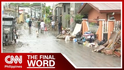 Some areas in Cavite still covered in mud, debris
