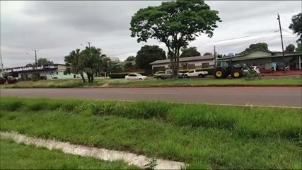 Download Video: Manifestação em Sede Alvorada impede fluxo de veículos na BR-467