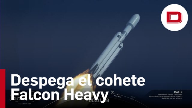 Despega el cohete Falcon Heavy con dos satélites de las Fuerzas Armadas de EE.UU.