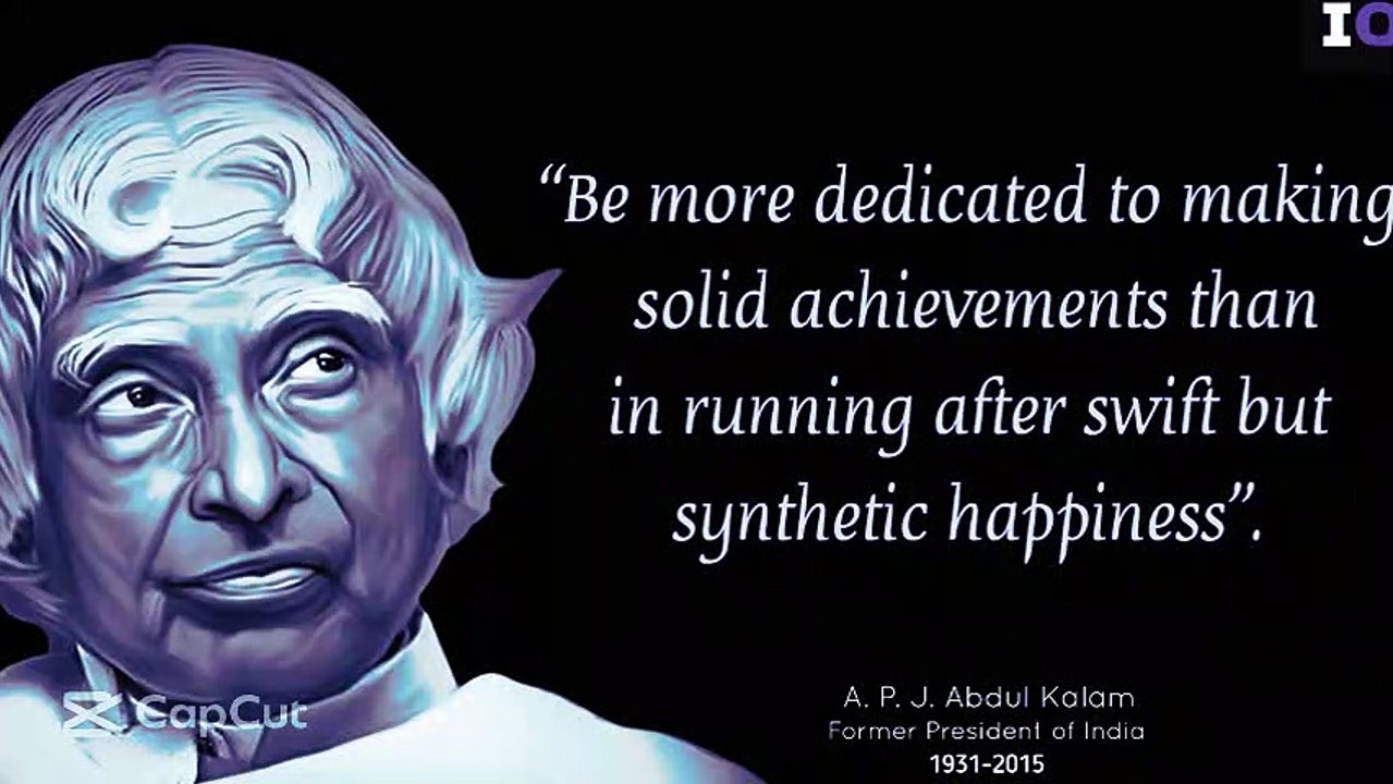 Success In Life Quotes From APJ Abdul Kalam