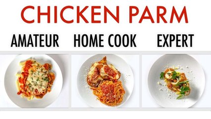 4 Levels of Chicken Parm: Amateur to Food Scientist
