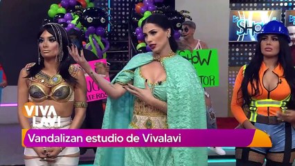 "Rateros": Es Show vandaliza el estudio de Vivalavi