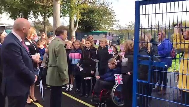 Princess Anne, Princess Royal visit to Gosport