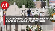 Realizan operativos policiacos en el panteón francés de la piedad por día de muertos