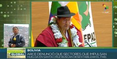 Gobierno de Bolivia denuncia intentos desestabilizadores para reeditar golpe de Estado