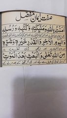 eman mufasal. Islamic eman in detail