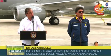 Presidente de Colombia ratifica agenda de trabajo con gobierno de Venezuela