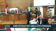 Berpapasan di Ruang Sidang, Putri Candrawathi Cium Tangan Ferdy Sambo