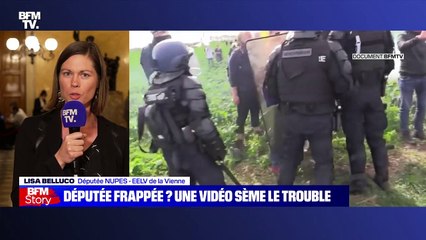 Députée frappée : une vidéo sème le trouble