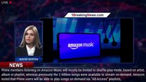 Amazon Music for Prime Members Expands to 100 Million Songs — but Shifts From On-Demand to Shu - 1BR