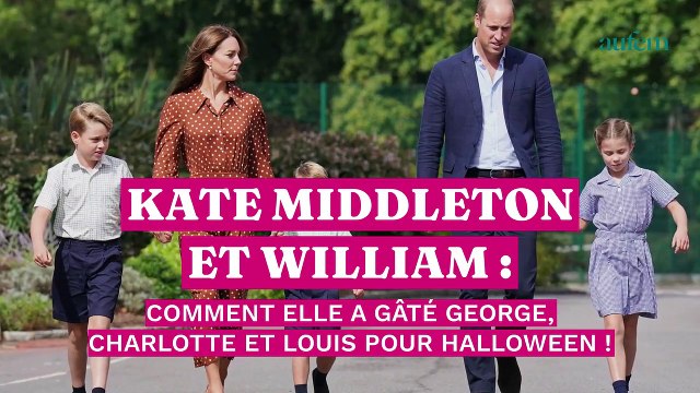 Kate Middleton : comment elle a gâté George, Charlotte et Louis pour Halloween !