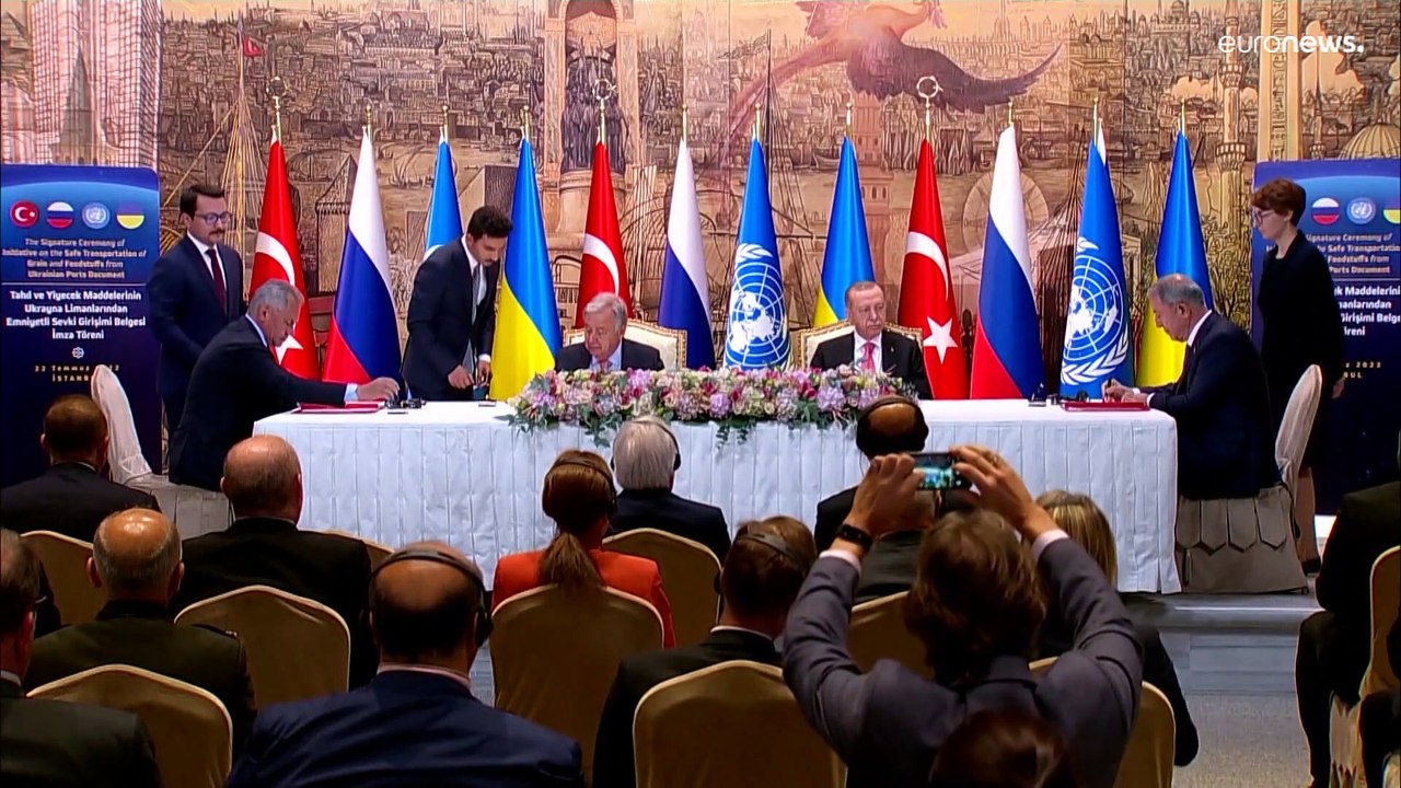 Getreidepakt: Erdogan nach Telefonat mit Putin zuversichtlich