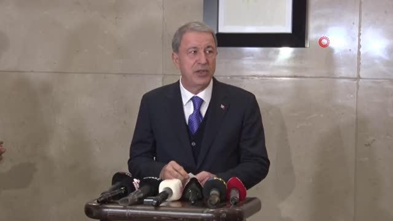 Milli Savunma Bakanı Hulusi Akar: "(Tahıl Krizi) Şu ana kadar Türk bandıralı gemilerin çıkışında herhangi bir sorun yok."