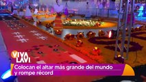 Altar de muertos en Michoacán rompe récord como el más grande del mundo