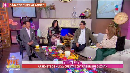 'Trata a las mujeres como basura' Frida Sofía arremete contra Enrique Guzmán