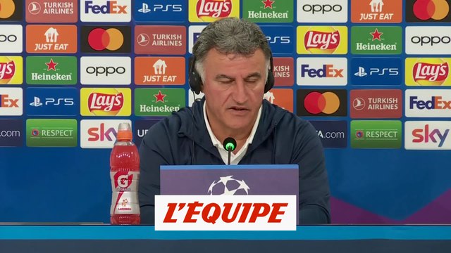 Galtier : «Il y a beaucoup d'attentes autour du PSG» - Foot - C1 - PSG