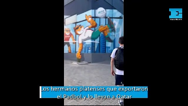 Los hermanos platenses que exportaron el Padbol y lo llevan a Qatar