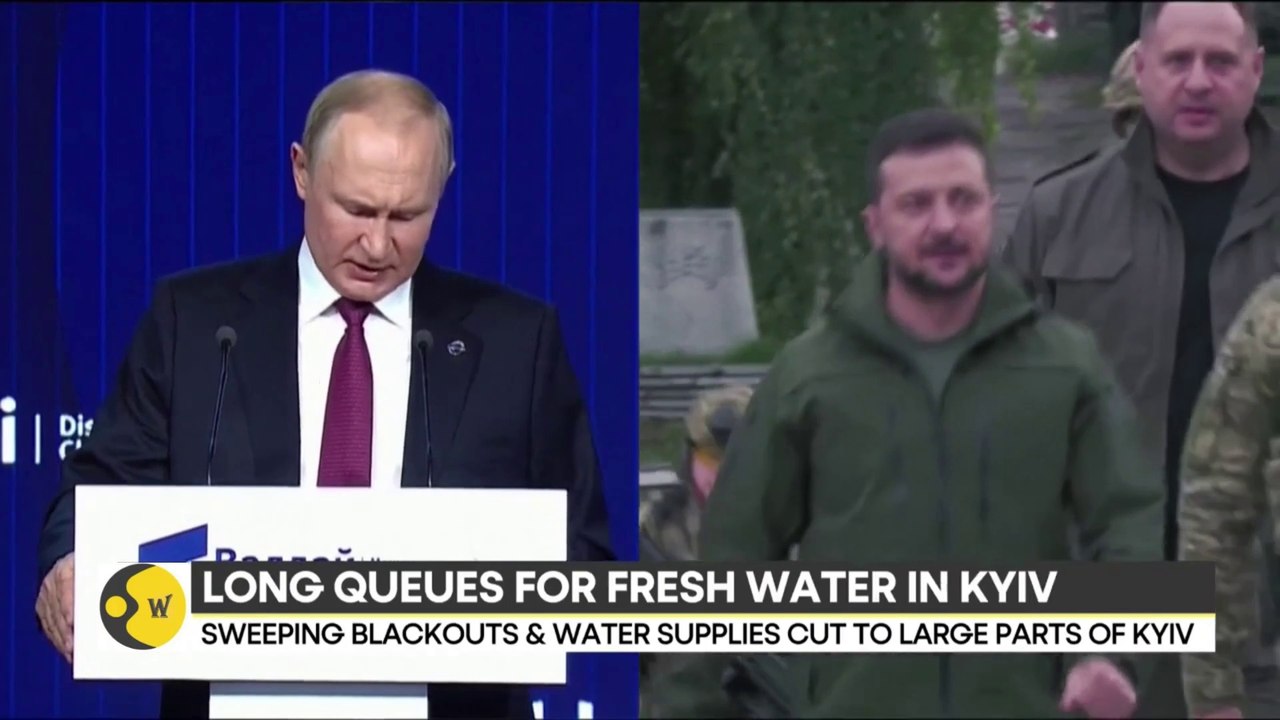 Ukraine hit by water, power cuts; Russia's 'revenge' missile strikes capital Kyiv | WORLD TIMES NEWS