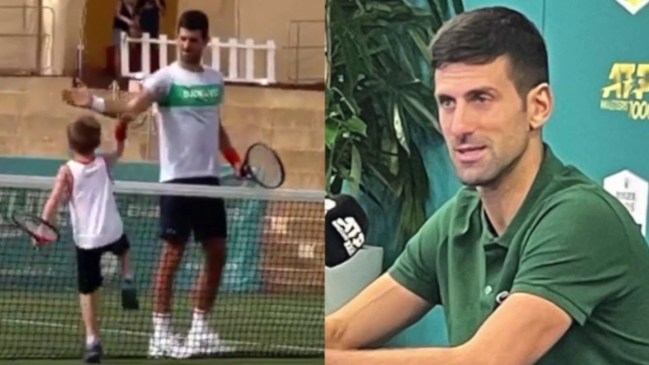 ATP - Rolex Paris Masters 2022 - Novak Djokovic : "Je ne mets pas la pression à mon fils Stefan pour jouer au tennis, il n'a que 8 ans"