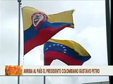 Vpdta. Delcy Rodríguez recibe al Presidente de Colombia Gustavo Petro en Maiquetía, edo. La Guaira