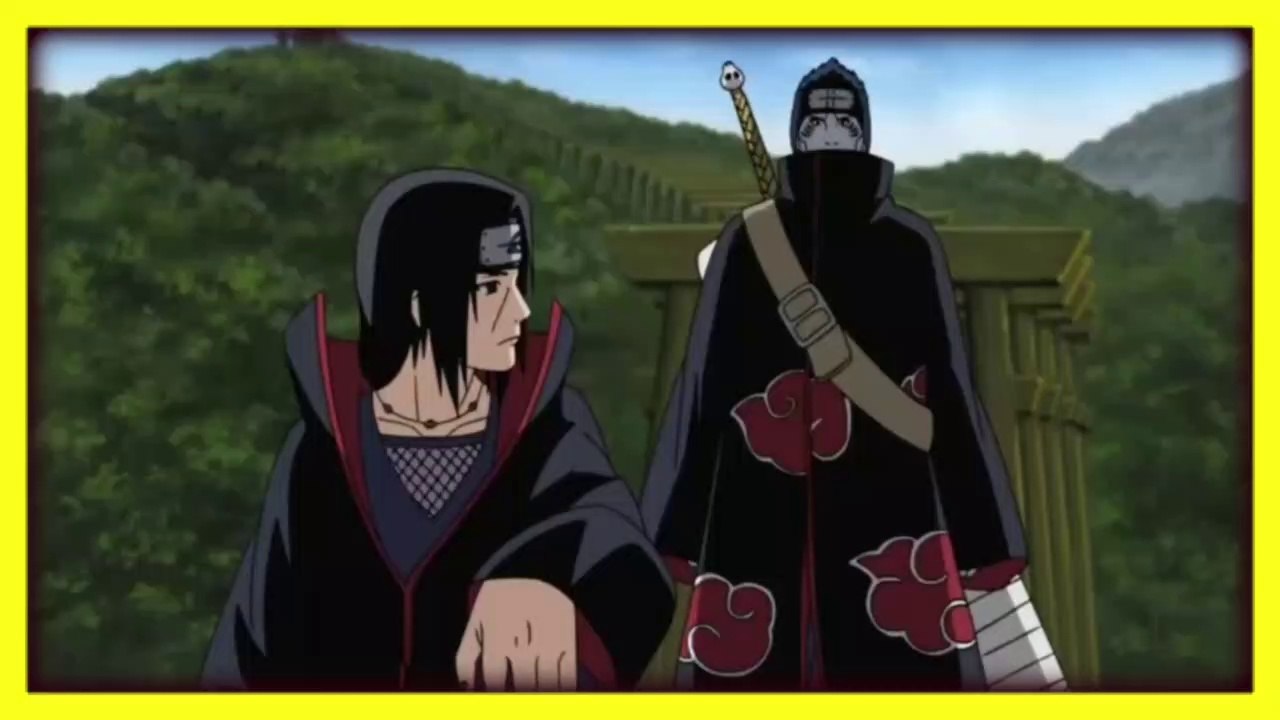 itachi conoce a kisame | Momentos De Naruto shippuden