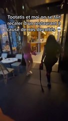 Tootatis et Polska recalées par le patron du Café Des Phares à cause de leur décolleté provocant !