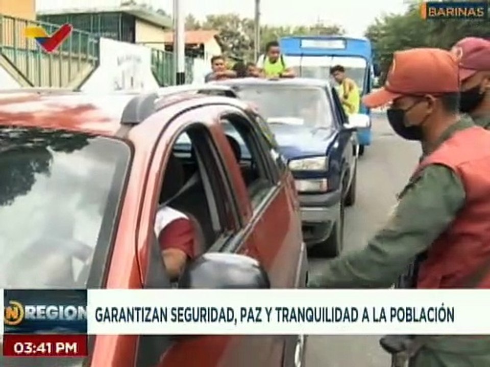 Realizan despliegue de los organismos de seguridad para fortalecer los cuadrantes de paz en Barinas