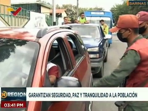 Realizan despliegue de los organismos de seguridad para fortalecer los cuadrantes de paz en Barinas