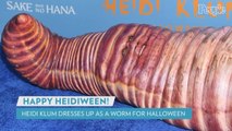 Heidi Klum Makes Epic Halloween Comeback in Head-Turning Worm Costume Alongside Tom Kaulitz