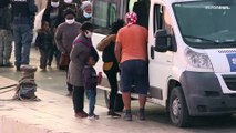 Resgatados nove migrantes ao largo de Eubeia