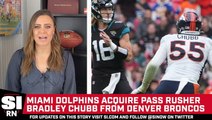 Dolphins Acquire Bradley Chubb, Jaguars Get Calvin Ridley