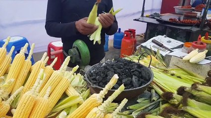 Incredible Live Fire Popcorn Fry | Indian Street Food | Popcorn