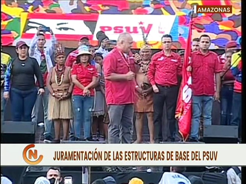 Juramentan Estructuras de Base del PSUV en el estado Amazonas