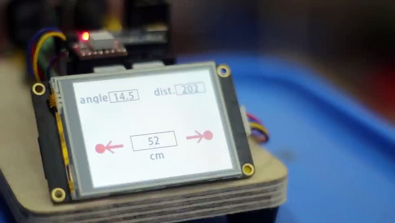 Remotely Measure distance between 2 points.