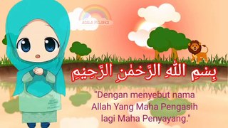 Belajar Membaca Menghafal Surat An Nas Mudah Cepat dengan artinya untuk anak Recite An Nas For Kids