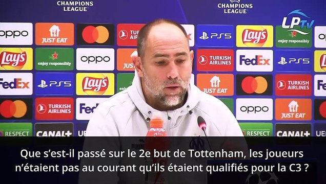 Tudor : Il y avait beaucoup de bruit, les joueurs n'ont pas entendu