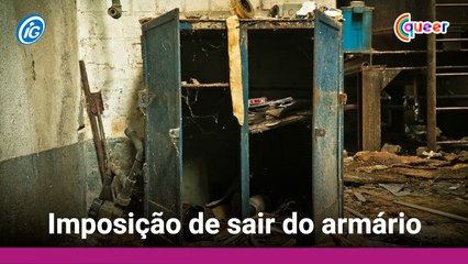 Imposição de sair do armário