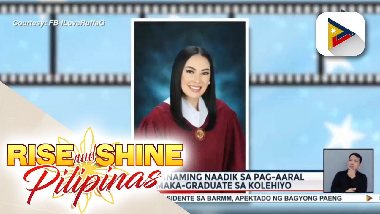 TALK BIZ | Ruffa Gutierrez, inaming naadik sa pag-aaral pagkatapos maka-graduate sa kolehiyo