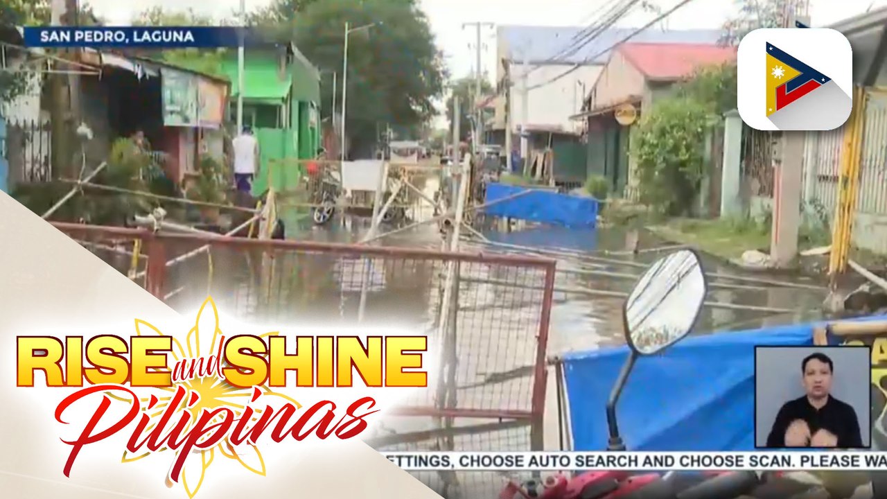 OVP, naghatid ng tulong sa San Pedro LGU; 300 pamilya sa San Pedro, Laguna, nasa evacuation centers pa rin