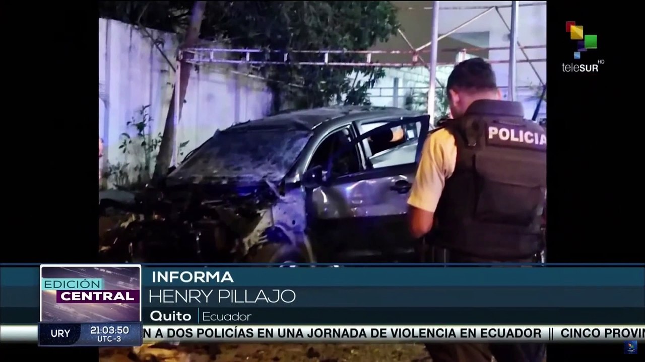 Gobierno de Ecuador atribuye los actos terroristas en Guayaquil a grupos armados