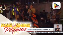 Dalawang riders, sugatan matapos ang aksidente sa Luzon Ave., Q.C.