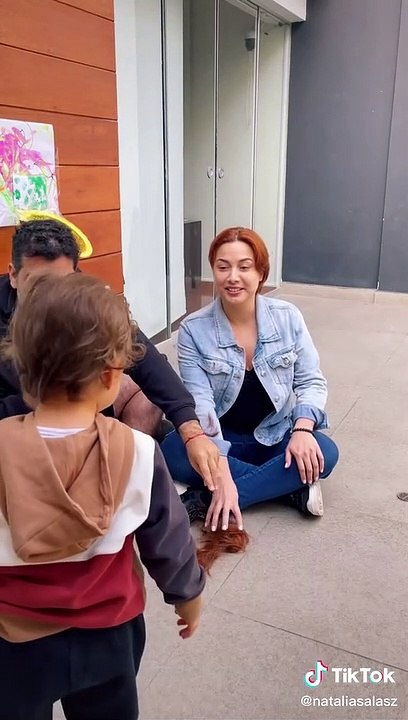 Natalia salas y su novio se rapan