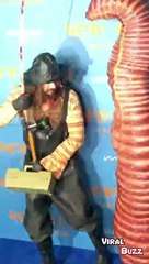 Heidi Klum Dresses as a Worm For Halloween